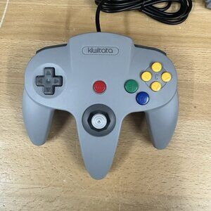 Nintendo N64 Controller, Gray , Aftermarket  NEW Without Box